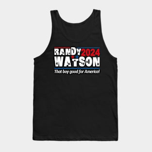 Randy Watson 24 For President Tank Top